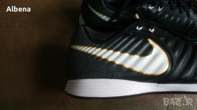 NIKE TIEMPO X Leather Football Boots Размер EUR 38,5 / UK 5,5 за футбол естествена кожа 93-14-S, снимка 3 - Детски маратонки - 44516236