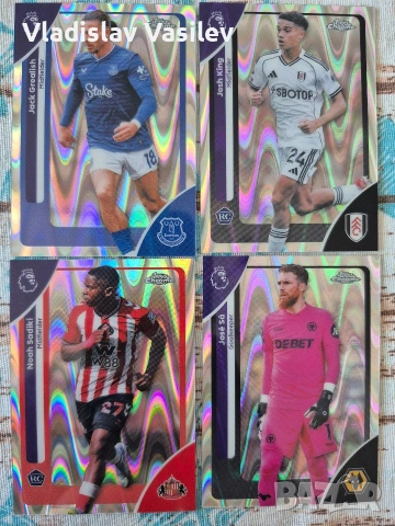 Topps Chrome EPL 25/26 - Base and Inserts Update 21.04, снимка 4 - Колекции - 53829173