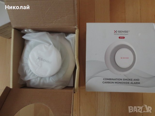 X-Sense XP01 Комбиниран алармен детектор за дим и въглероден окис, снимка 4 - Други стоки за дома - 39678607