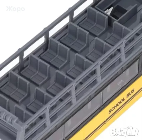 ДЕТСКИ ДВУЕТАЖЕН УЧИЛИЩЕН/ГРАДСКИ АВТОБУС С ЗВУК И СВЕТЛИНА С ДИСТАНЦИОННО УПРАВЛЕНИЕ 132433, снимка 12 - Коли, камиони, мотори, писти - 47498603