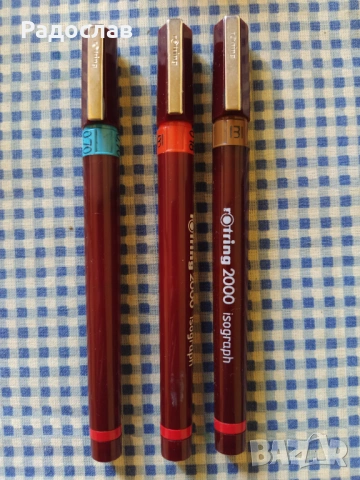 рапидографи Rotring 2000, снимка 2 - Ученически пособия, канцеларски материали - 54334460