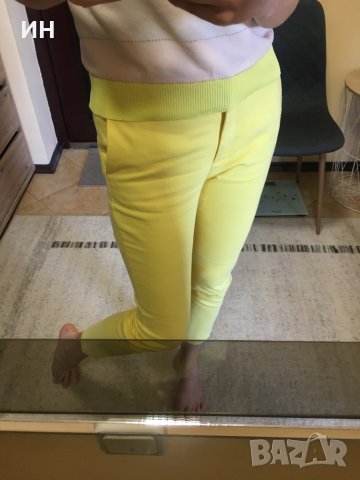 Жълт панталон 7/8, снимка 2 - Панталони - 37337990