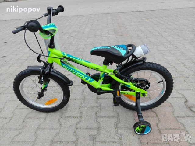 SPRINT Велосипед 16" ROBIX жълт, снимка 9 - Велосипеди - 53918236