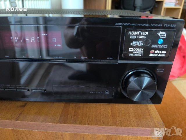 Ресивър с HDMI Pioneer VSX-520-K, снимка 5 - Ресийвъри, усилватели, смесителни пултове - 51219515