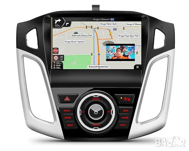 Мултимедия за Ford Focus 3, Двоен дин, Навигация, 2011, 2012, 2013, 2014, 2015, Форд Фокус, Android, снимка 3 - Аксесоари и консумативи - 35243880