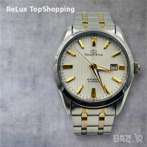 ORIENT STAR Standard-Date Collection Automatic White Dial Two Tone