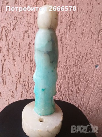 Китаиска нефритена статуетка , китайски нефрит, снимка 4 - Антикварни и старинни предмети - 35121633