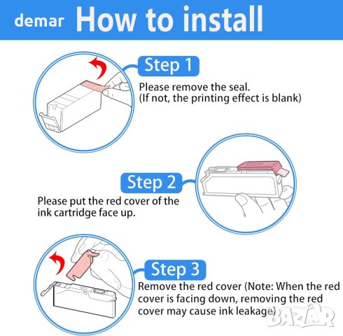 LCL PGI-552XXL PGI-555 PGI-555XXL PGBK касета с мастило, съвместима за Canon, снимка 2 - Консумативи за принтери - 42521089