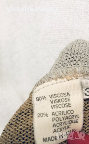 Дизайнерски италиански пуловер ZUCCHERO, снимка 8 - Блузи с дълъг ръкав и пуловери - 30701343