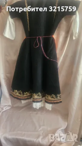 19 век Автентична носия , златна сърма, снимка 6 - Антикварни и старинни предмети - 50348871