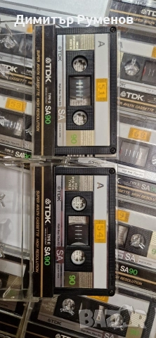 Аудио касети TDK SA90 със записи , снимка 2 - Аудио касети - 54032401