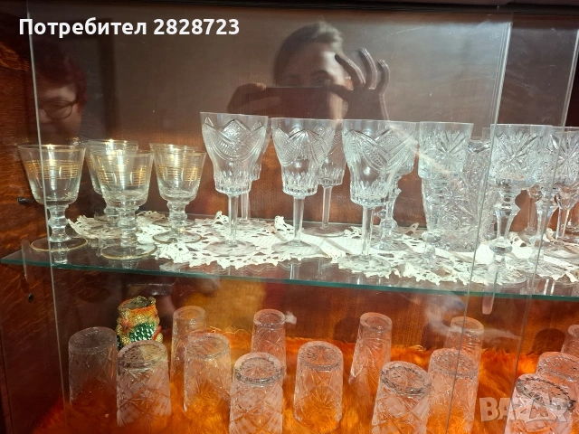 продавам кристални чаши 
