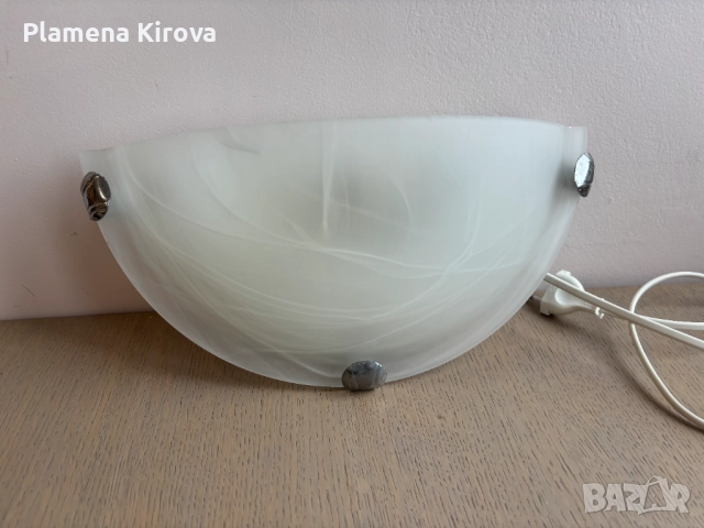 Аплици за стена - 2 броя, снимка 3 - Лампи за стена - 51761319