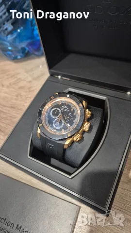 Edox chronographe мъжки часовник, снимка 3 - Мъжки - 56508905