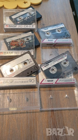 Лот от 18 аудио касети BASF CR-S II 90  Chrome super II 90/60 Chrome Standart II 90 хромни ленти, снимка 5 - Аудио касети - 53928902