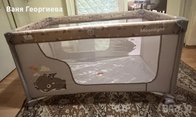 Преносима, сгъваема кошара Lorelli, снимка 2 - Кошарки - 55971333