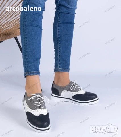 Дамски класически оксфорд обувки Toddi, 3цвята , снимка 7 - Дамски ежедневни обувки - 51247195