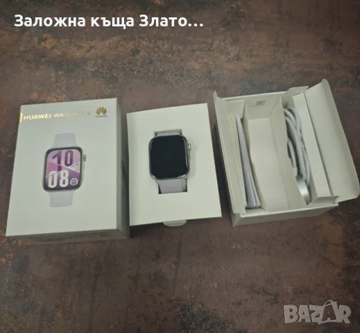 Часовник Huawei WatchFit 4 Лилав със зарядно и кутия