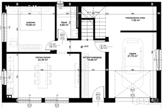 Нова къща кв.Изгрев, снимка 13 - Къщи - 51260624