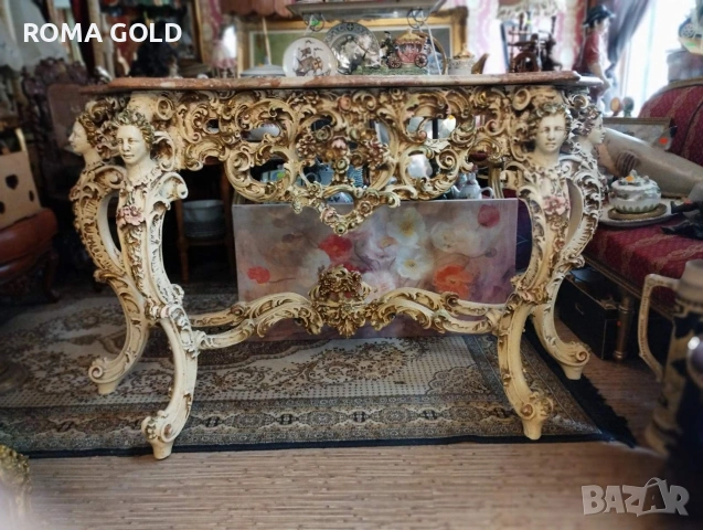 Италианска конзола с огледало., снимка 13 - Други - 54125215