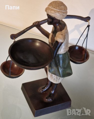 Бронзова винтидж скулптура от средата на 20-ти век, снимка 6 - Антикварни и старинни предмети - 42753649