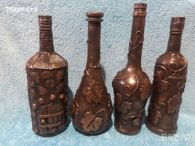 Декорирани бутилки , снимка 2 - Други стоки за дома - 39432980