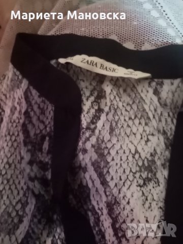 Zara дамска блуза р. М, днес 5.90 лв, снимка 1 - Блузи с дълъг ръкав и пуловери - 30533630
