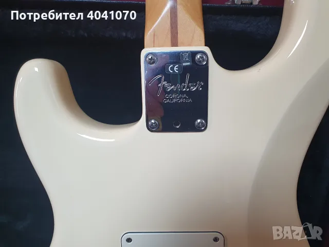 Fender American Standard Stratocaster HH - Olympic White, Maple Fingerboard , снимка 4 - Китари - 55874628