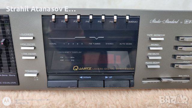 FISHER RS-140 AM/FM Стерео Ресивър, снимка 5 - Ресийвъри, усилватели, смесителни пултове - 40501281
