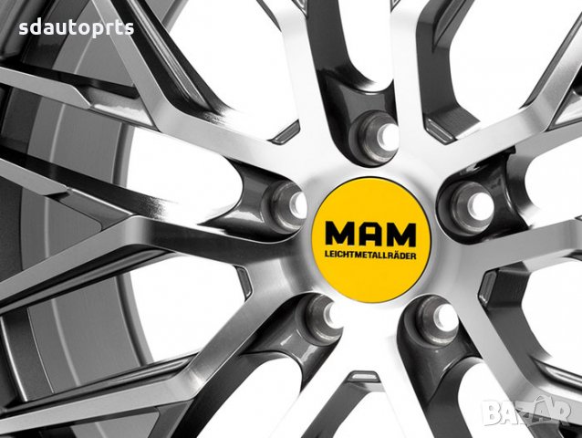 18" Джанти MAM RS4 Ауди 5X112 Audi A4 B8 B9 A5 A6 C7 C8 A7 A8 D4 D5, снимка 4 - Гуми и джанти - 30828616