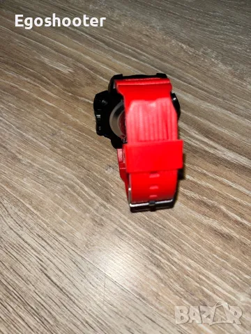 Мъжки дигитален часовник с червена каишка, снимка 5 - Мъжки - 47771117