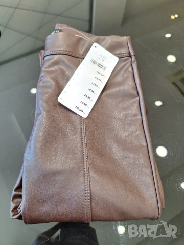 Дамски кожен панталон ХС размер , снимка 3 - Панталони - 53933395