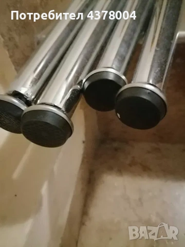 Комплект от метални крака за трапезна маса, снимка 3 - Маси - 53159782