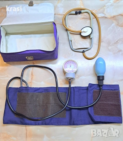 Апарат за кръвно механичен, снимка 3 - Уреди за диагностика - 54077826