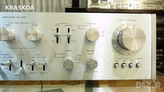 HITACHI HA-610, снимка 6 - Ресийвъри, усилватели, смесителни пултове - 47669871