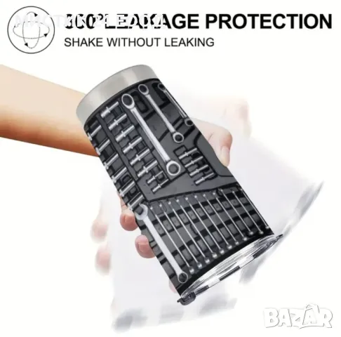 "Чашата на Майстора" Изолирана Термо Чаша от Неръждаема Стомана , снимка 5 - Чаши - 48584994