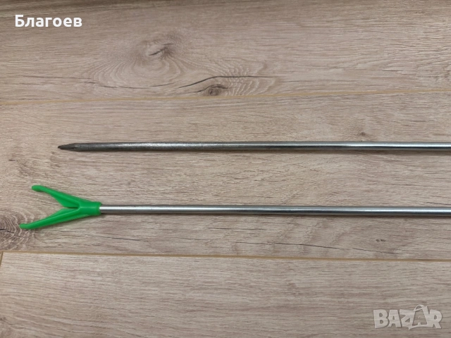 Алуминиево колче за риболов с накрайник, снимка 2 - Такъми - 53938179
