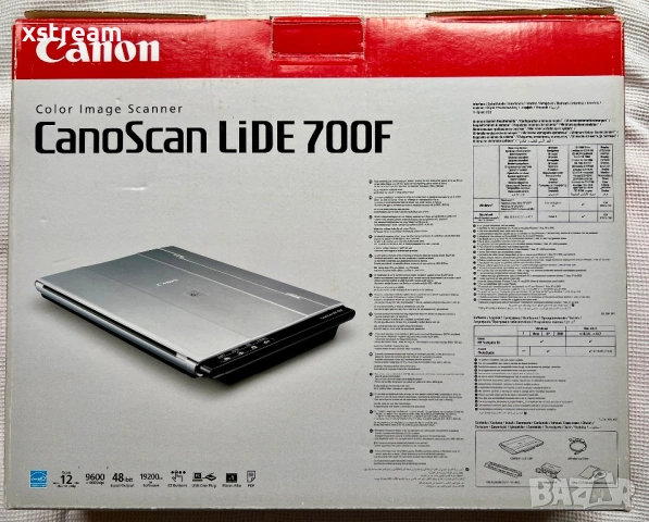 Scanner Canon CanoScan LiDE 700F Скенер, снимка 2 - Принтери, копири, скенери - 53937896