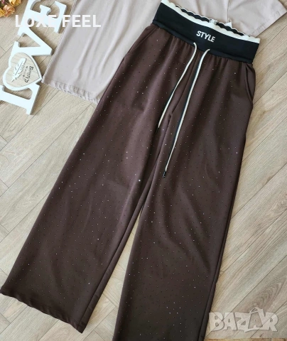 Дамски Панталон с Камъни - S,L⚜️