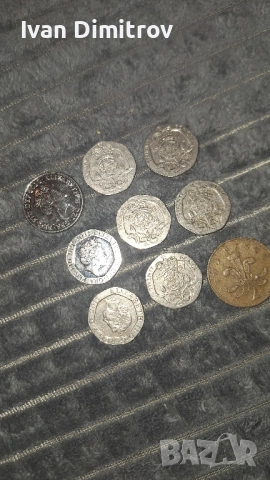 Монети от Елизабет || , снимка 2 - Нумизматика и бонистика - 52522882