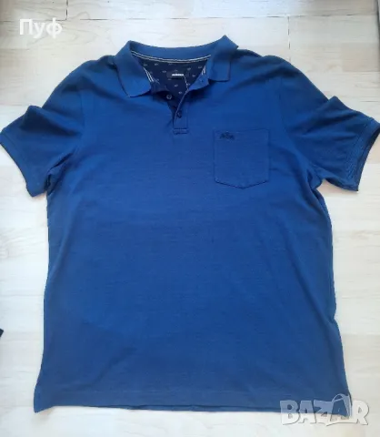 Нова мъжка тениска с яка 