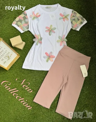 Памучни дамски комплекти , снимка 9 - Спортни екипи - 49756105