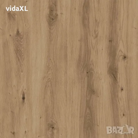 vidaXL Бар маса с рафтове, дъб артизан, 100x48x101,5 см, снимка 8 - Маси - 56148189