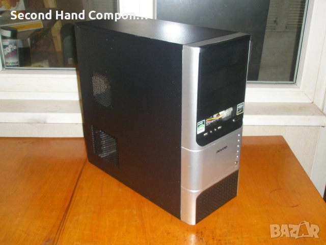 Офис компютър Двуядрен на цената на комбо. без HDD