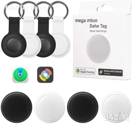 Двусистемен тракер за iOS и Android Bluetooth тракер с интелигентни етикети, съвместим с Apple Find 