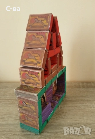 Ръчна изработка от кибритени кутии, снимка 3 - Декорация за дома - 53901706