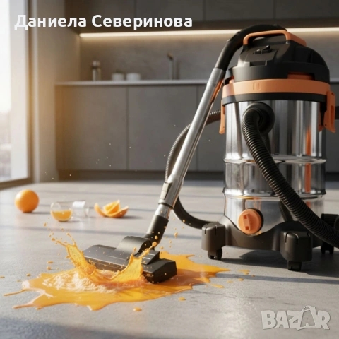 Stark’s IVC30 – Прахосмукачка 3 в 1 за сухо и мокро почистване с обдухване, 1500W и 30L резервоар, снимка 2 - Прахосмукачки - 53975787