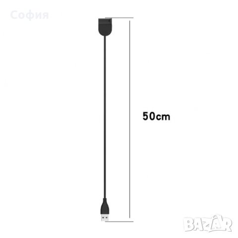 Зарядно за фитнес гривна Xiaomi Mi Band 5, 6, 7, Шиаоми Ми Банд 5, 6, 7, Ми 2, Ми 3, Ми 4 НАЛИЧНО!!!, снимка 4 - Смарт гривни - 31500756