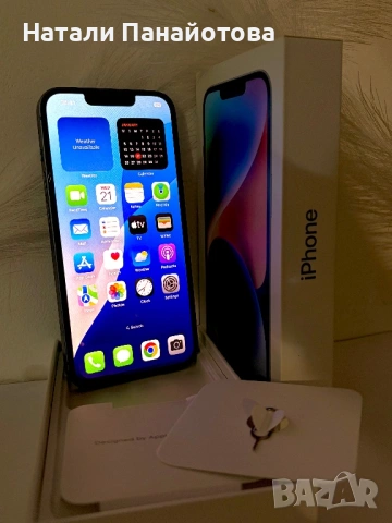 iPhone 14 – 128 GB | Син | Като нов | Перфектно състояние