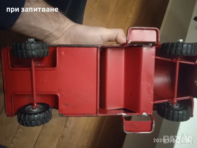 Стар метален мотоциклет и пикап пътна помощ, за декорация, големи, снимка 15 - Колекции - 48563310